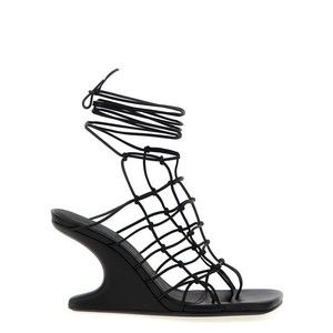 Rick Owens Web Cantilever Sandals - NWT